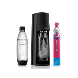 Sparkling water maker SodaStream Terra Black + 2 bottles