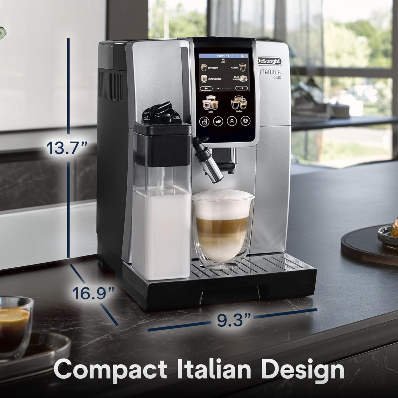DeLonghi Dinamica Plus ECAM Bean to Cup Coffee Machine