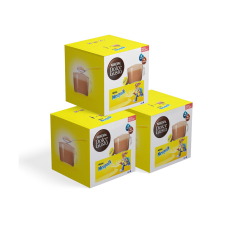Cocoa capsules compatible with NESCAFÉ® Dolce Gusto® Nesquik, 3 x 16 pcs. -  Coffee Friend