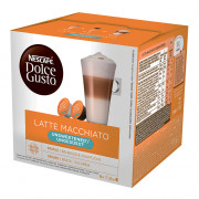 Capsules de café NESCAFÉ Dolce Gusto “Latte Macchiato Unsweetened”, sans sucre, 16 pcs.