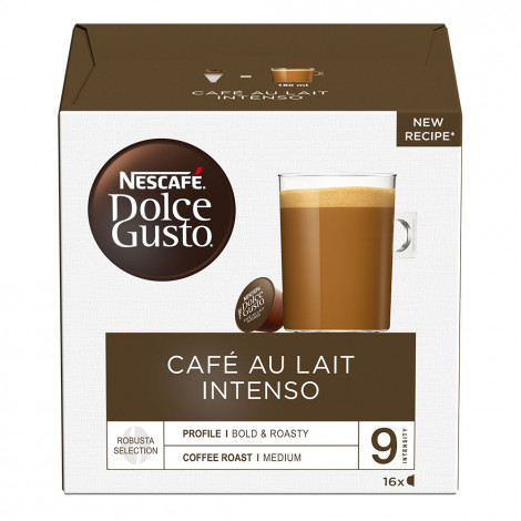 Lot de capsules de café NESCAFÉ® Dolce Gusto® “Café au Lait Intenso”, 3 x 16 pcs.