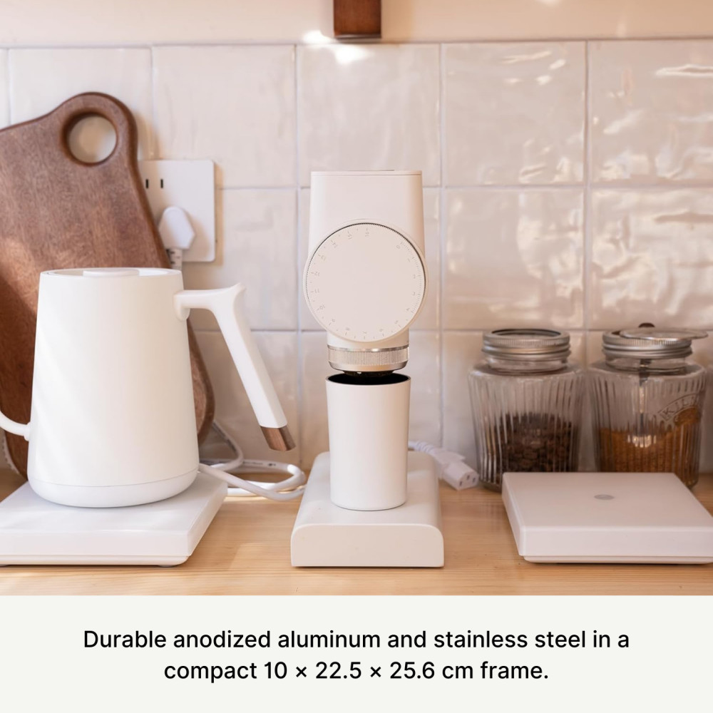 Timemore Sculptor 064S Electric Coffee Grinder – White | Coffee Friend