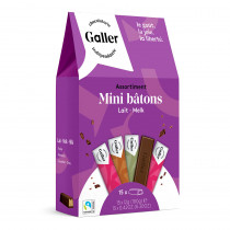 Šokolādes batoniņu komplekts Galler Milk Assortment, 15 gab.