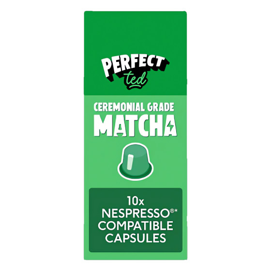 Matcha-kapslar för Nespresso® Original kaffemaskiner PerfectTed, 10 st.