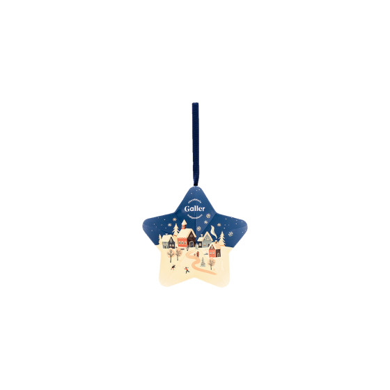 Świąteczny zestaw czekoladowych cukierków Galler Christmas Star, 8 szt.