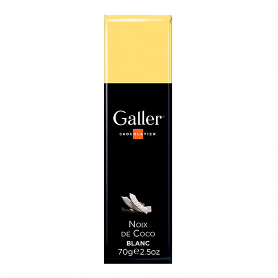 Šokoladinis batonėlis Galler „White coconut“, 70 g Šokoladinis batonėlis Galler „White coconut“, 70 g