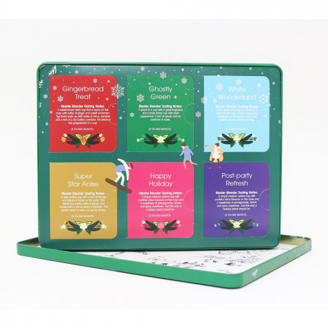 Teekokoelma English Tea Shop ”Premium Holiday Green Gift Tin”, 36 kpl.