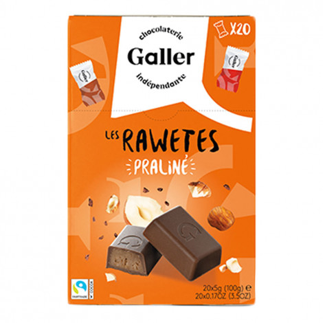 Zestaw cukierków czekoladowych Galler Les Rawetes – Praline, 20 szt. (100 g)