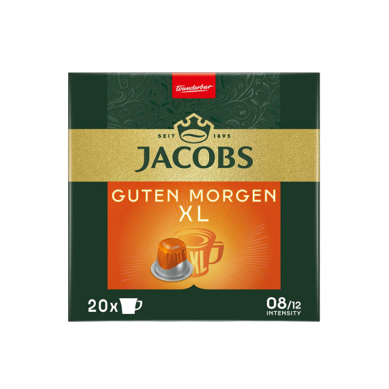 Jacobs Guten Morgen XL kawa w kapsułkach do ekspresów Nespresso®, 20 szt.