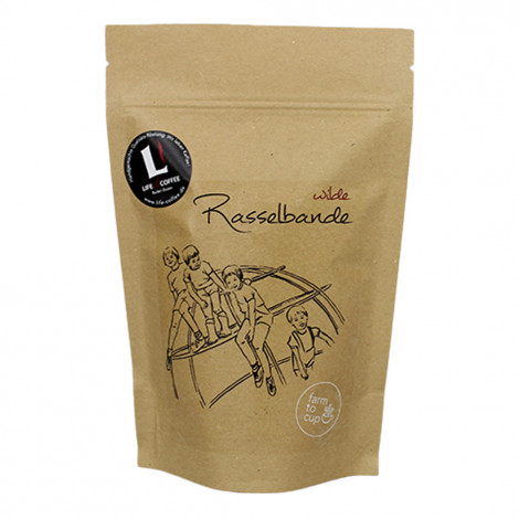 Gemahlener Kaffee LIFE & COFFEE Kaffeerösterei „Wilde Rasselbande ESPRESSO“, 500 g