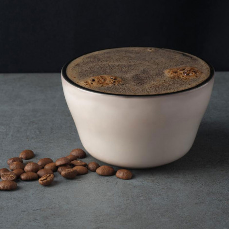 Spalvą keičiantis kavos degustavimo puodelis „Loveramics (Black)“, 220 ml