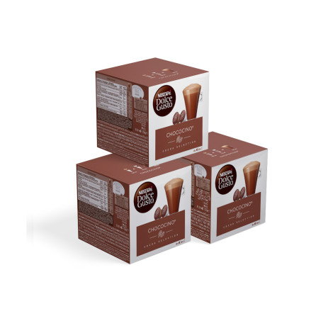 Kavos kapsulių rinkinys NESCAFE® Dolce Gusto® Chococino, 3 x 8+8 vnt.