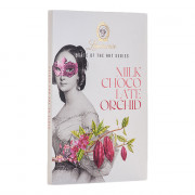 Milk chocolate with orchids Laurence, 80 g