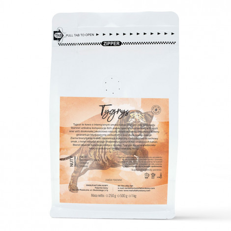 Kawa ziarnista Manufaktura Kawy Tygrys, 1 kg