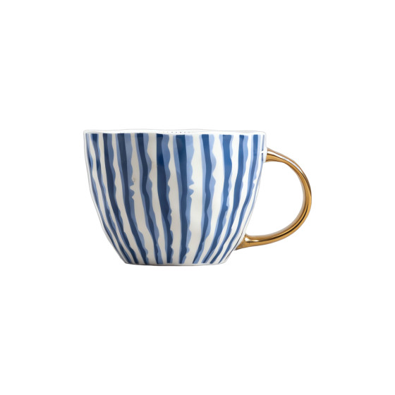 Kubek Homla ARWAL Blue Stripes, 450 ml