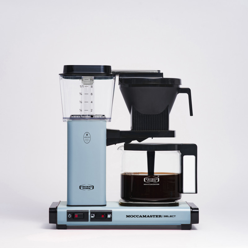 Moccamaster KBG 741 Select Filter Coffee Machine – Baby Blue