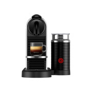 Nespresso CitiZ Platinum & Milk C Kaffemaskin med kapslar – Rostfritt stål