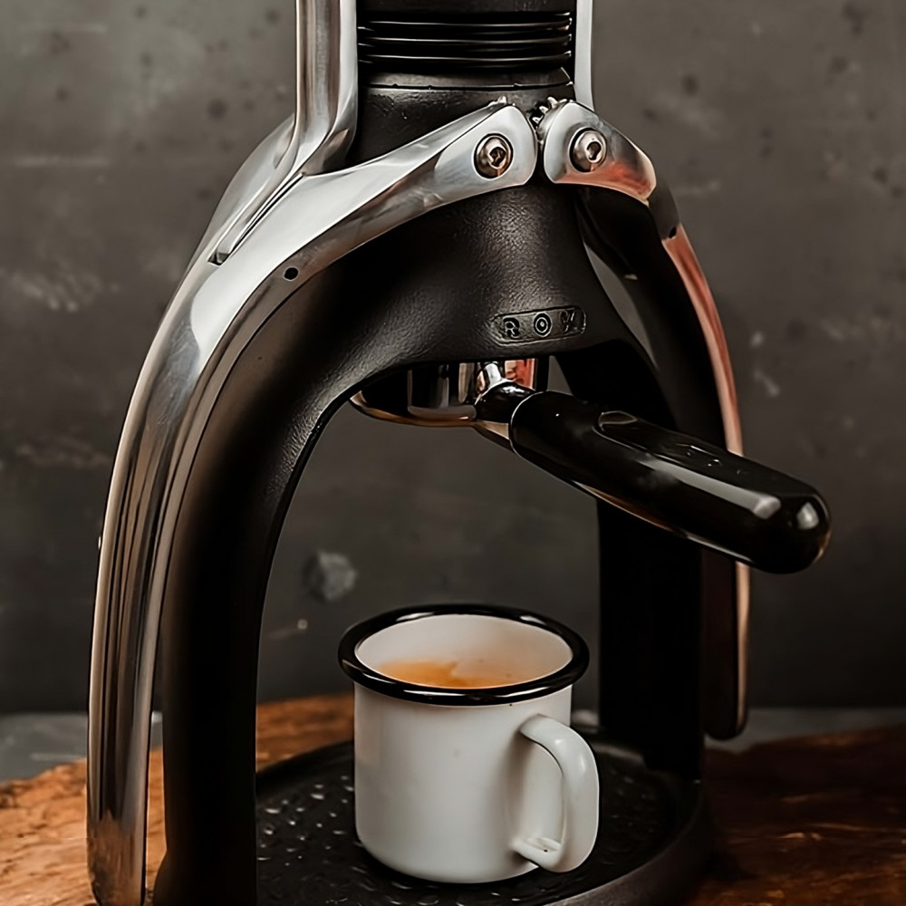 Machine Expresso Manuelle ROK EspressoGC Noire Machine Expresso Manuelle ROK EspressoGC Noire