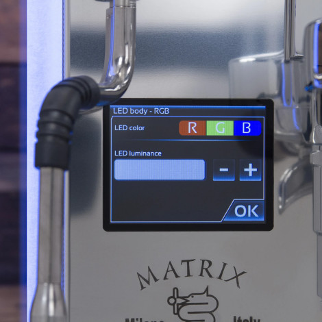Bezzera Matrix Top DE Siebträger Espressomaschine Dualboiler – Edelstahl
