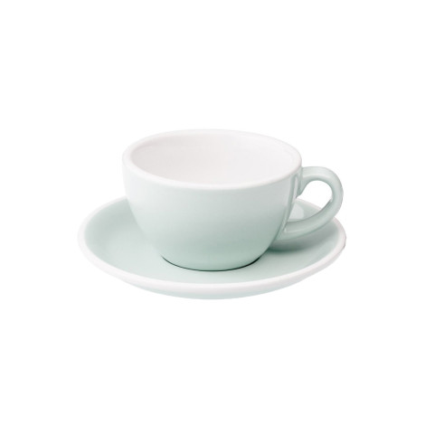 Cappuccino cup with a saucer Loveramics Egg River Blue, 200 ml
