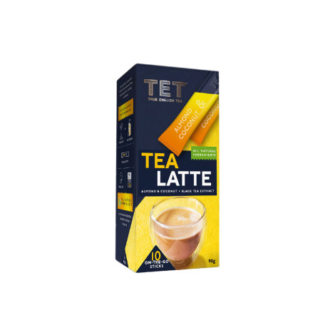 Instant tea drink True English Tea Almond and Coconut Tea Latte, 10 pcs.