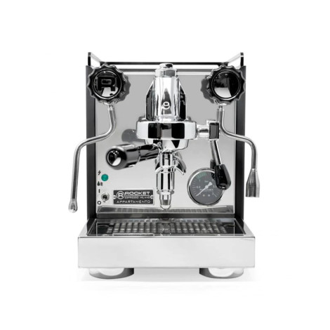 Rocket Espresso Appartamento Espressomaschine – Schwarz/Weiß, B-Ware