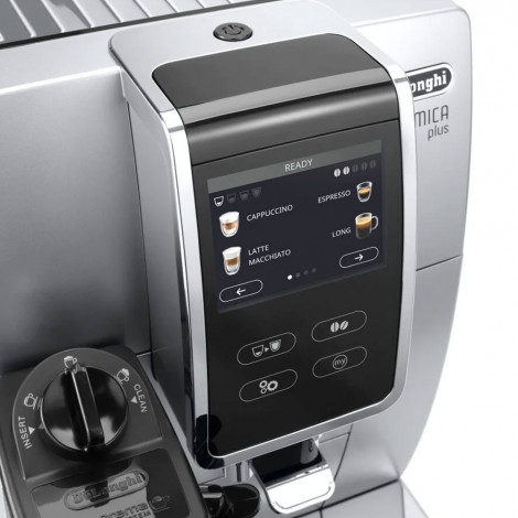 DeLonghi Dinamica Plus ECAM 370.70.SB Bean to Cup Coffee Machine – Silver