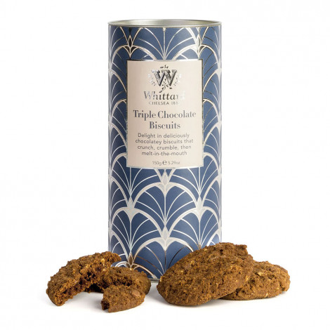 Biscuits Whittard of Chelsea “Triple Chocolate”, 150 g