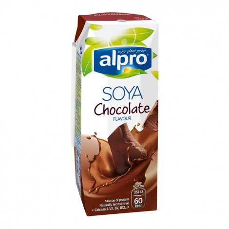 Šokoladinis sojų gėrimas Alpro Soya Chocolate, 250 ml