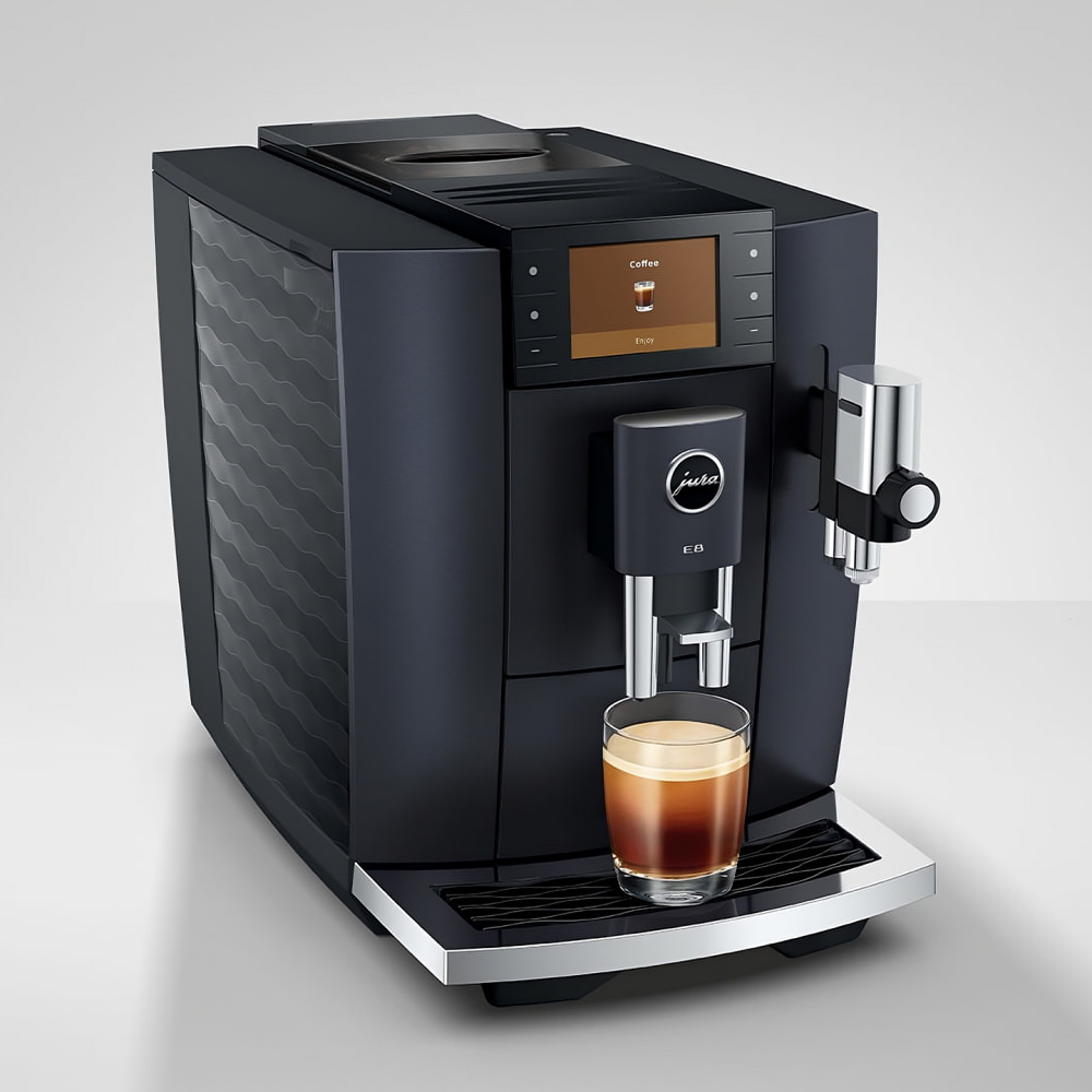 JURA E8 Cosmic Black personalizacja napojów