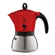 Kaffebryggare Bialetti ”Moka Induktion 6 koppar Röd”