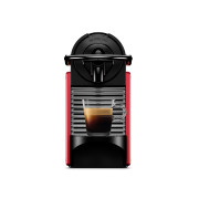 Atnaujintas kavos aparatas Nespresso Pixie Dark Red