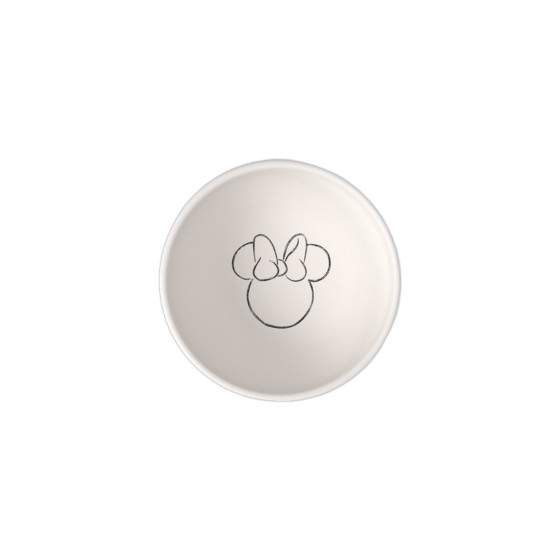 Villeroy & Boch Manufacture Rock Blanc Mickey Mouse miseczka do dipów, 7,7 cm