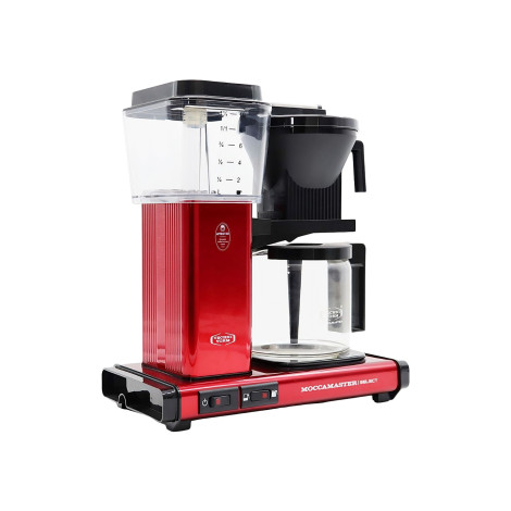 Moccamaster KBG 741 Select kahvinkeitin – metallinen punainen, käytetty