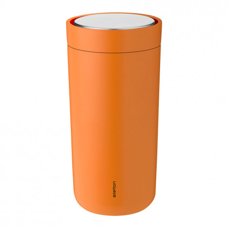 Thermo beker Stelton “To Go Click Soft Orange”, 400 ml