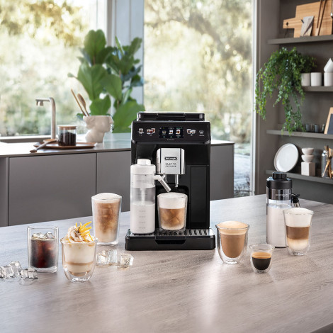 DeLonghi Eletta Explore ECAM450.65.G täisautomaatne kohvimasin – must