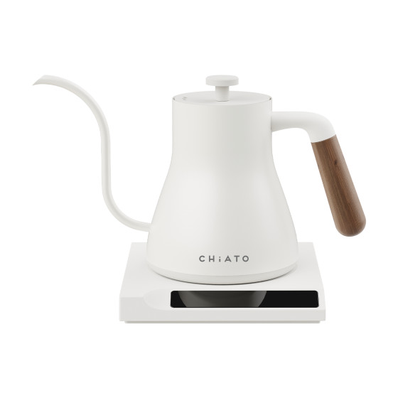 CHiATO flowPLAY Gooseneck Elektrische waterkoker, 0,6 l - Wit