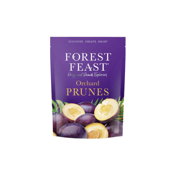 Forest Feast torkade plommon från fruktträdgård, 200 g