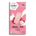 Šokolādes tāfelīte Galler ''White Raspberry'', 80 g