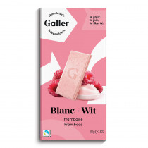 Chokladkaka Galler White Raspberry, 1 st.