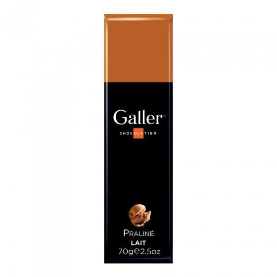 Šokoladinis batonėlis Galler „Milk Praliné“, 70 g Šokoladinis batonėlis Galler „Milk Praliné“, 70 g