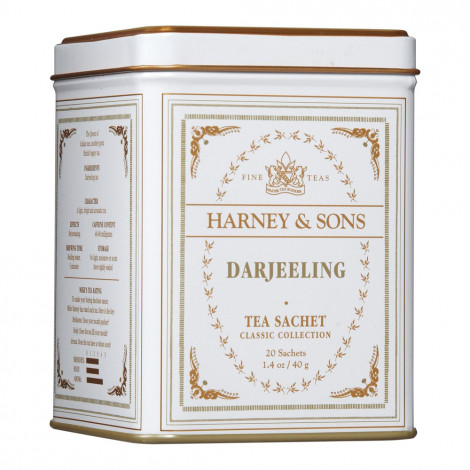 Svart te Harney & Sons ”Darjeeling Blend”, 20 st