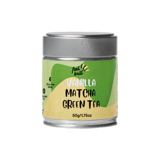 Matcha-Grüntee mit Vanille Feel Brill, 50 g