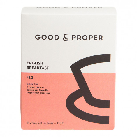 Black tea Good & Proper English Breakfast, 15 pcs.