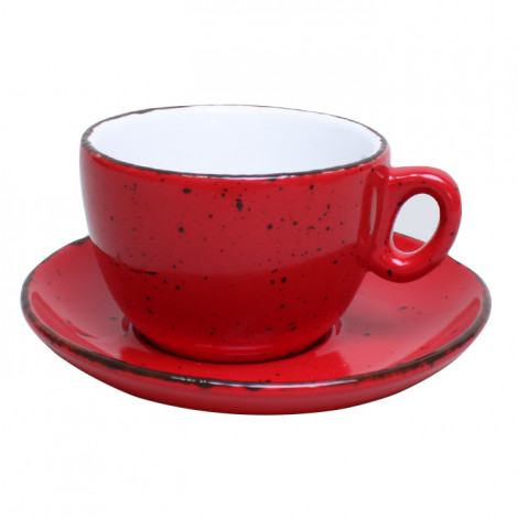 Kaffee Tasse Inker „Iris Dots Red“, 170 ml