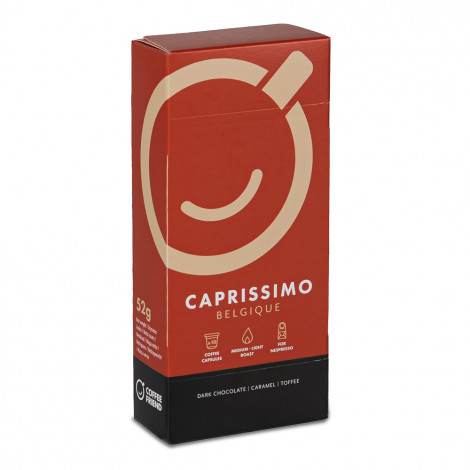 Coffee capsules for Nespresso® machines “Caprissimo Belgique”, 10 pcs.