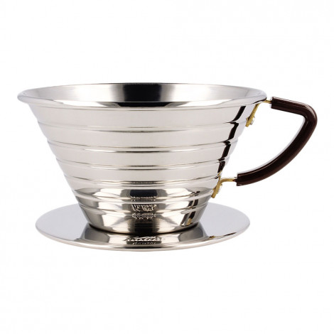 Stainless-steel dripper Kalita Wave #185