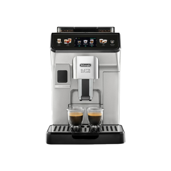 DeLonghi Eletta Explore ECAM450.55.S Kaffeevollautomat – Silber