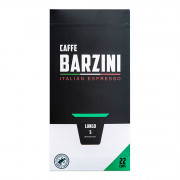 Capsules de café compatibles avec Nespresso® Caffe Barzini Lungo, 22 pièces.