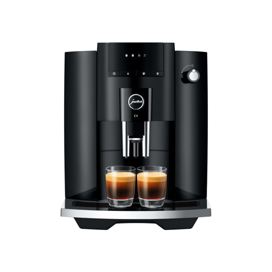 Ekspres automatyczny JURA E4 Piano Black - używany, czarny